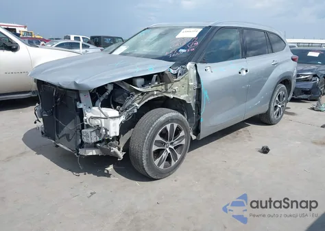 2021 Toyota Highlander Xle from USA, damaged, VIN 5TDGZRAH9MS040657